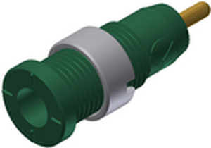 10-451-64 Safety socket ø2mm green