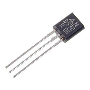 2SD592A SI-N 30V 1A 0,6W 100MHz TO-92