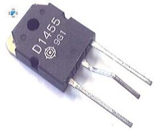 2SD1455 SI-N 1500V 5A 50W TO-3P