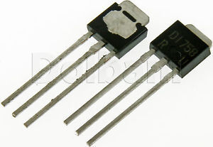 2SD1758 SI-N 40V 2A 15W 100MHz TO-218