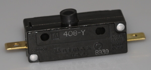 408-Y Microswitch, 46x21x16mm, 1A, SLUTTE