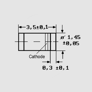 BZV55C-3V3 SMD Zenerdiode 0,5W 3,3V Minimelf SOD-80C Minimelf