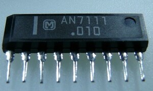 AN7111 1.2W Audio Power Amplifier PIN-9