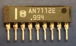 AN7112E 0.5W Audio Power Amplifier PIN-9