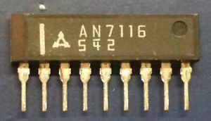 AN7116 1W AUDIO POWER AMPLIFIER CIRCUIT PIN-9