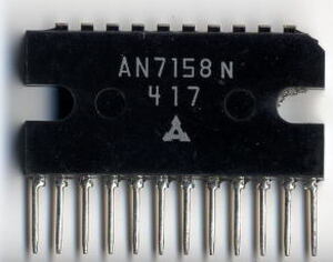AN7158N Dual 7.5W Audio Power Amplifier PIN-12