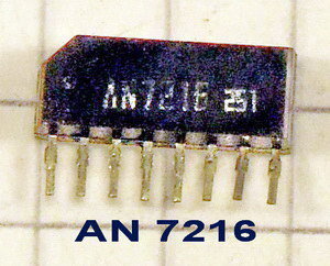 AN7216 FM FRONT END CIRCUIT FOR RADIOS PIN-8