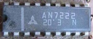 AN7222 AM Tuner, FM-AM IF Amplifier DIP-18