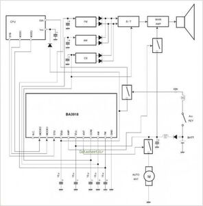 BA3918 System power supply for car stereos SIL-12