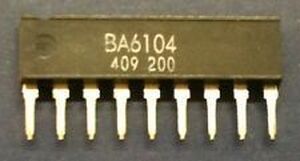 BA6104 Bar-Graph Display Driver SIP-9