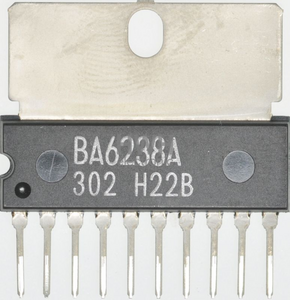 BA6238A Reversible Motor Driver for 2 motors SIP-10