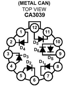 CA3039 Diode Array TO-100