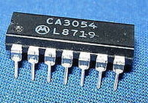 CA3054 Differential Amp, Dual, DIP-14