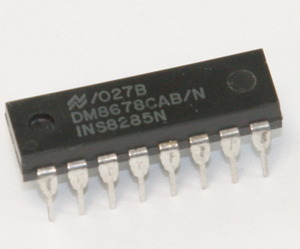 DM8678CAB/N ASCII Character Generator - 7x9 or 5x7 DIP-16