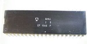 EF9365P GRAPHIC DISPLAY CPU DIP-40