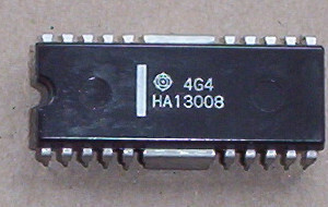 HA13008 Dual power audio amplifier DIP-22