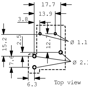 T9AS1D12-12 PCB RELAY 1 x slutte SPST 30A 12VDC