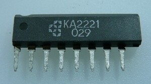 KA2221 Dual Low Noise Equalizer Amplifier SIP-8