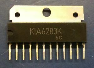 KIA6283K 4.6W Dual Audio PowerAmp SIP-12