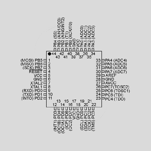 ATMEGA88PA-PU MC 8bit 1,8V 8kB Flash 20MHz SDIP28 ATMEGA16_AU, ATMEGA32_AU, ATMEGA8535_AU