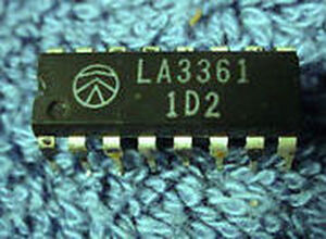 LA3361 PLL FM Multiplex Stereo Demodulator DIP-16