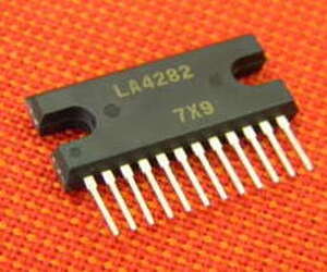 LA4282 2X10W AF POWER Amplifier SIP-12P