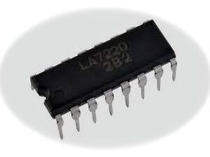 LA7220 VC 3XAudio Switch (2 Input) DIP-16