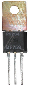 BF760 PNP 250V, 0,5A 10W TO202AC