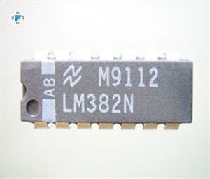 LM382N Dual-Channel Audio Preamp-Input Amp DIP-14