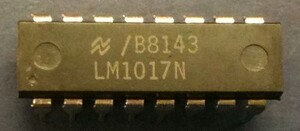 LM1017N 4-Bit Binary 7 Segment Decoder / Driver DIP-16