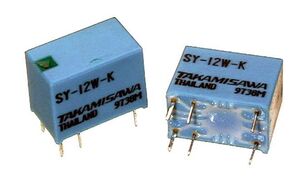 SY-12W-K Relay 1xU 1A 12V 960R