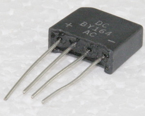 BY164 Bridge Rect. 1,5A 80V(RMS) 5/5mm.