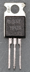 TIP42A NPN 100V 6A 65W TO-220