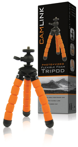 N-CL-TP240 Flexible foam tripod 5 sections