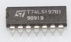 74LS197 presettable binary counter/latch DIP-14