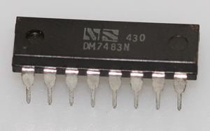 7483N 4-bit binary full adder DIP-16
