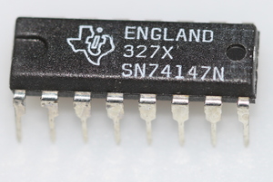 74147N 10-line to 4-line priority encoder DIP-16