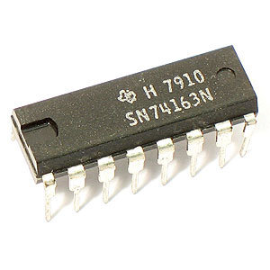 74163N  Synchronous 4-bit binary counter with synchronous clear DIP-16
