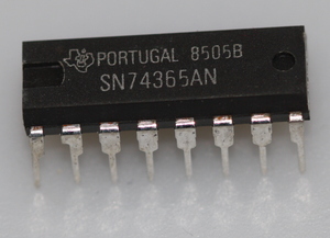74365N Hex buffer with noninverted three-state outputs DIP-16
