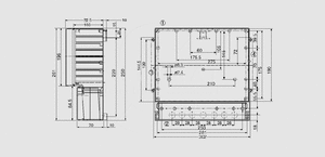 FAE310 Front Panel Anodized 1mm for RCP_3100 RCP_3100