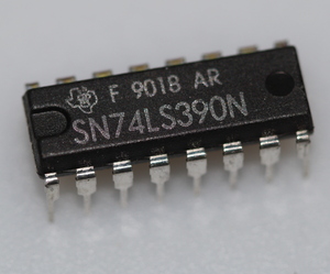 74LS390 Dual 4-bit decade counter DIP-16