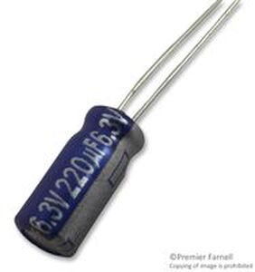 CS0002,2/100-P5 El-Capacitor 2,2µF/100V-P5-5x11