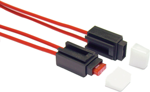 H7120 Fuse Holder for miniOTO 2,5mm² w. Wire her vist med H7105