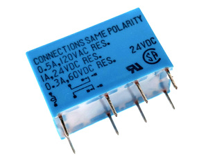 RY24W-K Relay DPDT 1A 24V 2880R Supersensitiv