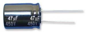 CSHT0100/250-P7,5 El-Capacitor 100µF/250V-P7,5-16x32