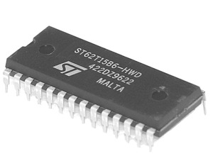 ST62T15B6-HWD MC 20I/O 2KB-ROM 64B-RAM DIP28