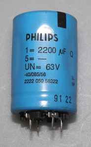 CS2200/63-4Ben El-Capacitor 2200uF/63V-4.Ben 30x45