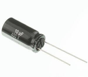 PV2G100MNN1020 El-Capacitor 10µF/400V-P5-10x20