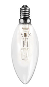 LUMINIZER-3135 Halogen lampe C35 E14 Varm Hvid 42W