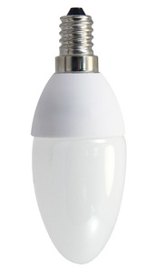 LUMINIZER-5010 LED lampe, C37 E14 Kold Hvid 3,5W